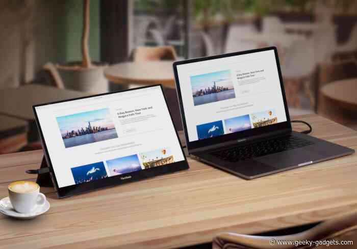 ViewSonic TD Series monitors receive vTouch multi-touch for macOS Monterey