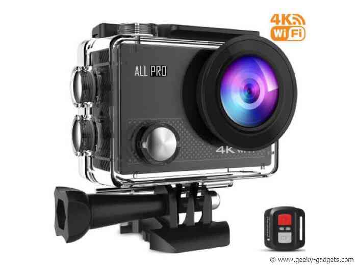 Deals: 4K Action Pro Waterproof All Digital UHD WiFi Camera, Save 66%