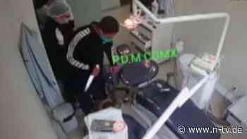 Ganoven überfallen Zahnarzt - Polizist als Patient - n-tv NACHRICHTEN