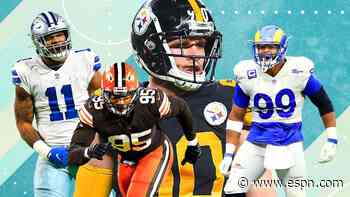 Aaron Donald, Myles Garrett, Micah Parsons, T.J. Watt and the race for NFL Defensive Player of the Year