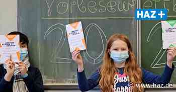 Mia Precht und Alexander Tessmann siegen im Vorlesewettbewerb - Hannoversche Allgemeine