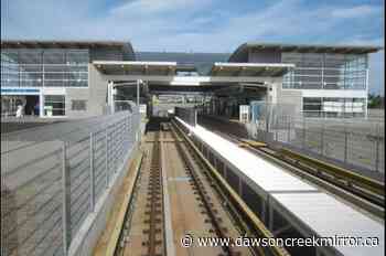 Fire on the Canada Line, YVR, Richmond, BC - Dawson Creek Mirror
