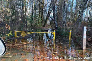 3 sections of the Cowichan Valley Trail closed until next spring – Ladysmith Chronicle - Ladysmith Chronicle