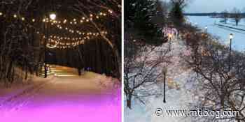 A Montreal Park Is Transforming Into A Romantic Christmas Trail Of 1000 Glistening Lights - MTL Blog