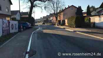 Mangfallstraße in Rosenheim wieder frei befahrbar