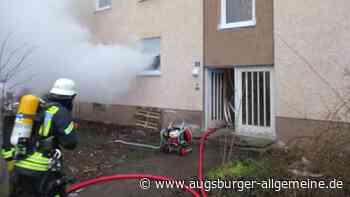 65-jähriger Mann wird bei Wohnungsbrand in Hochzoll schwer verletzt