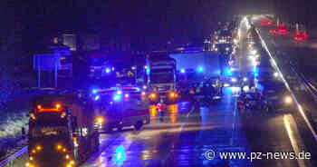 Sechs Männer bei Massenkarambolage auf der A5 bei Bruchsal verletzt - Pforzheimer Zeitung