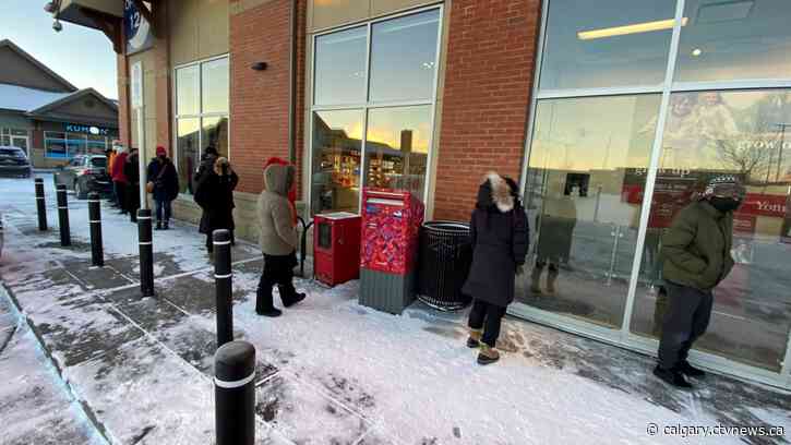 Strong demand for rapid tests leaves some Albertans empty-handed