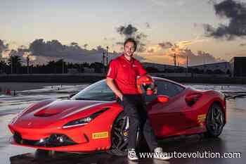 After Learning How to Ride a Bike, Nicholas Hoult Takes Up Ferrari Racing Course - autoevolution