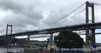 Tamar Bridge arrest after 'climbing' incident closes road - Cornwall Live