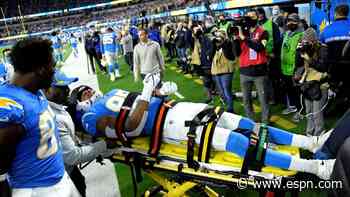 TE Parham suffered concussion, to leave hospital