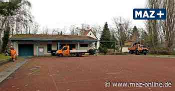 Auf der alten Kunsteisbahn in Bad Belzig entsteht eine Kita - Märkische Allgemeine Zeitung