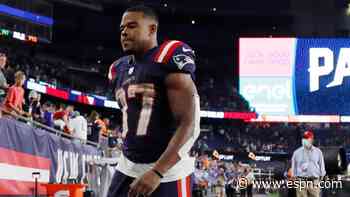 Pats RB Harris out vs. Colts with hamstring injury