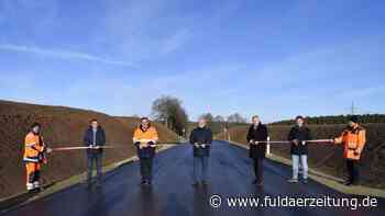 Fulda: Ausbauarbeiten bei Steinau abgeschlossen - Neue Verkehrsinsel - Fuldaer Zeitung