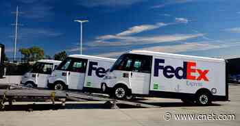 BrightDrop delivers first 5 electric vans to FedEx     - Roadshow