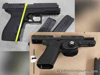 Arrests after legally purchased guns trafficked: Edmonton police