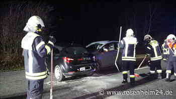 Zusammenstoß auf der B304 bei Wendemanöver