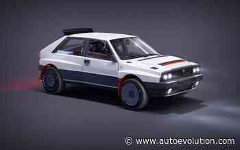 This Epic Lancia Delta Rallycar Restomod Will Cost You $650000 - autoevolution