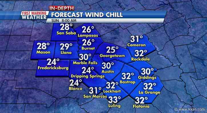 LIVE: Heavy rain, subfreezing wind chills this weekend