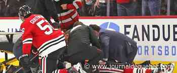 Blackhawks: Jujhar Khaira recommence à patiner