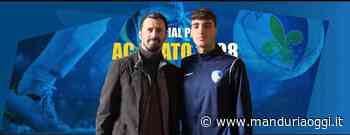 MANDURIA – Calcio, il giovane centrocampista cresciuto nella Mexapia Manduria, Gabriele Tatullo, ingaggiato dal Prato (serie D) - ManduriaOggi