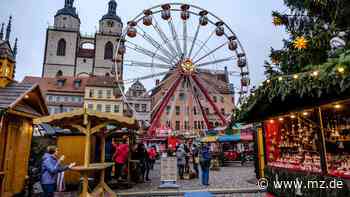 Weihnachtsmarkt in Wittenberg schließt früher: Letzter Tag ist jetzt der 22. Dezember - Mitteldeutsche Zeitung