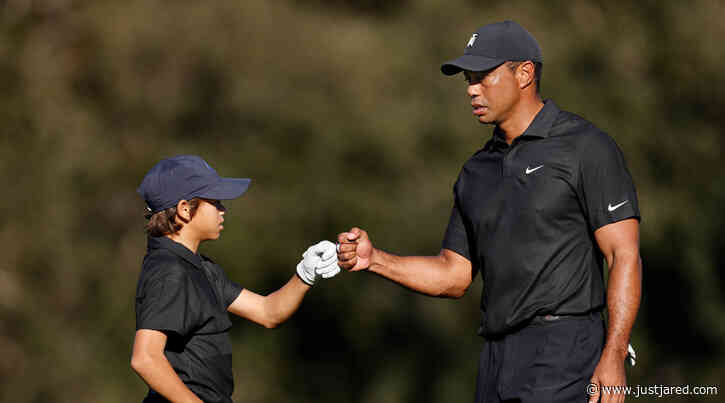 Tiger Woods Played Golf with His Son Charlie at the PNC Championship & The Photos Are So Good!