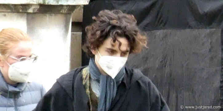 Timothee Chalamet Continues Filming 'Wonka' at Oxford University
