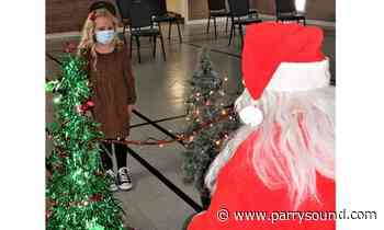 Old St. Nick pops in for quick visit to McKellar - parrysound.com