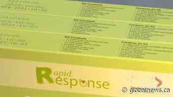 Albertans looking for COVID-19 rapid test kits met with long lines on launch day