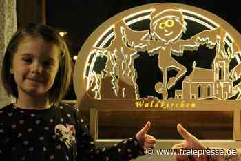 Schwibbögen aus Lengenfeld mit Heimatmotiv: "Jeden Tag ein Augenschmaus" - Freie Presse