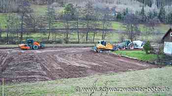 Vega in Schiltach - Arbeiten an neuem Parkplatz haben begonnen - Schwarzwälder Bote