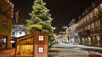Weihnachtsmarkt in Schramberg - Neue Verordnung ab Donnerstag – Stadt muss absagen - Schwarzwälder Bote