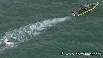 People Rescued From Sinking Boat Off Haulover Park