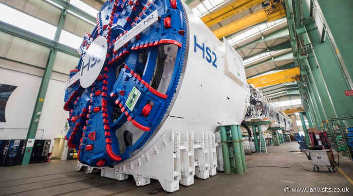 HS2’s tunnel boring machines arrive in North-West London