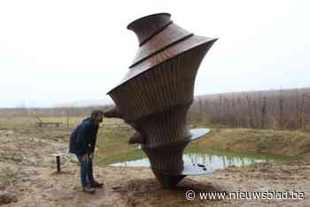 Borgloon-aan-zee heeft  een schelpenstrand: nieuwe kunst in openlucht