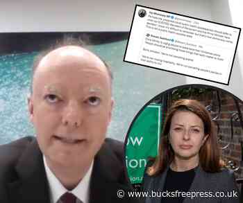 Bucks MP deletes tweet likening Chris Whitty's advice to living in a 'public health socialist state' - Bucks Free Press