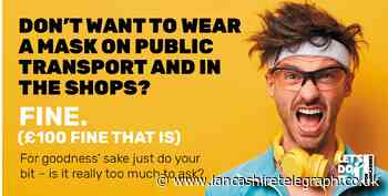 Lancashire County Council slammed for face mask advert