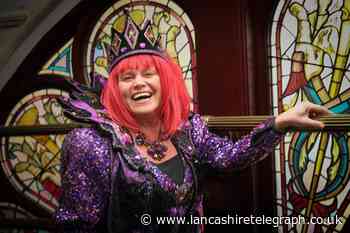 Vicky Entwistle having wicked time in Snow White in Blackpool