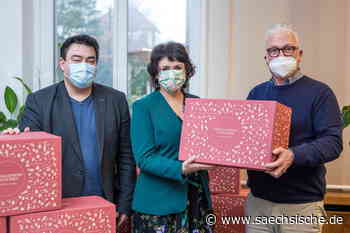 Dresden: "Wir sehen euch": Sachsenpakete für Uniklinik - Sächsische.de