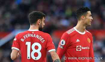 Bruno Fernandes criticised due to Cristiano Ronaldo impact on Man Utd - Daily Express
