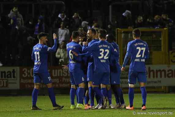 Oberliga: SSVg Velbert gewinnt auch Spitzenspiel gegen Hilden - RevierSport