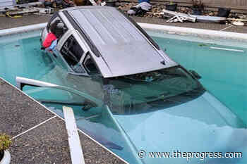 Surrey RCMP rescue 2 seniors from sinking vehicle in swimming pool – Chilliwack Progress - Chilliwack Progress