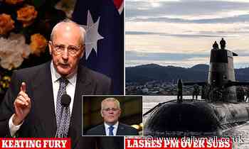 Paul Keating slams Scott Morrison over AUKUS submarines, says Australia gave sovereignty to the US - Daily Mail