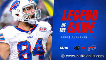 Scott Chandler to return as the Bills Legend of the Game | Week 15 - BuffaloBills.com
