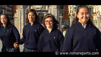 Coro reúne a niños y niñas con discapacidad para un villancico inclusivo - Rome Reports