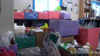 Four Kamloops secondary schools compete in a friendly food drive that benefits the food bank - CFJC Today Kamloops