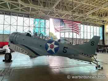 Douglas SBD-2P Dauntless Arrives at Pearl Harbor Aviation Museum - Warbirds News