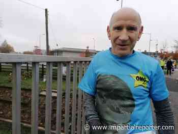 Tony, 70, not ready to give up his marathon runs yet - Impartial Reporter