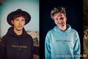 Lou, Seppe en Matthieu openen pop-up webwinkel voor de Warmste Week